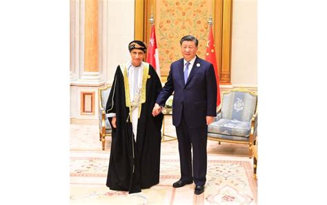 Sayyid Fahd Conveys His Majestys Greetings To Chinese President The