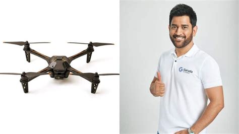 Ms Dhoni Launches Droni Made In India Consumer Camera Drone