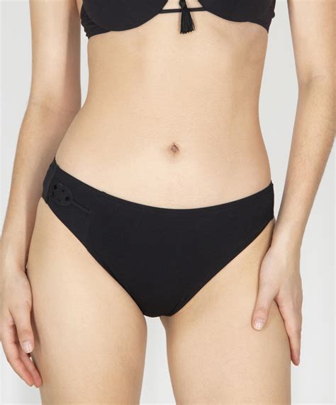 Bikini Swim Briefs Elegance Croisi Re Black Lise Charmel