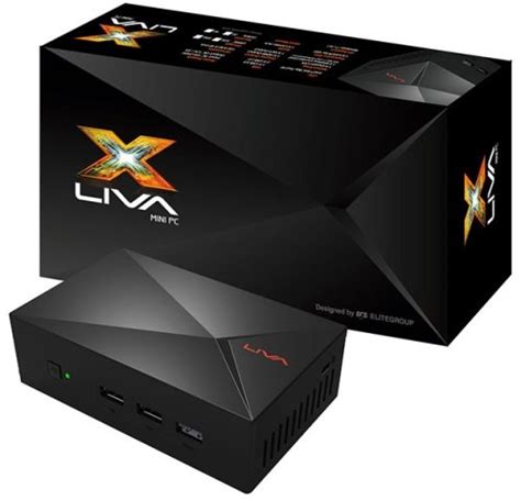 ECS LIVA X Mini PC Now Available Powered By Intel Bay Trail Processor