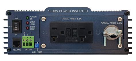 1000 Watt Pure Sine Wave Inverter PST 1000 12HD