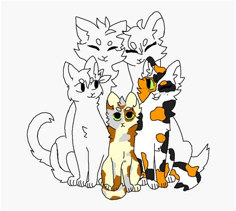 Warrior Cats Family Base, HD Png Download - kindpng