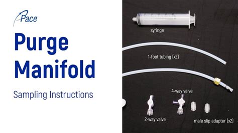 Purge Manifold Sampling Instructions Youtube