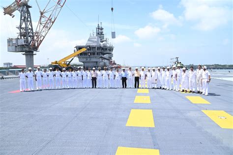 Indian Navy Creates History By Taking Delivery Of Iac Vikrant Aatma