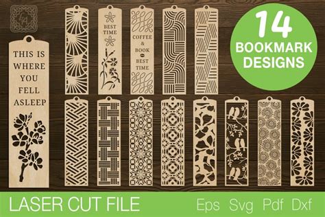 Bookmark Laser Cut Svg Bookmark Template