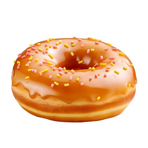 AI generated Glazed Donut Isolated On Transparent Background 36409683 PNG