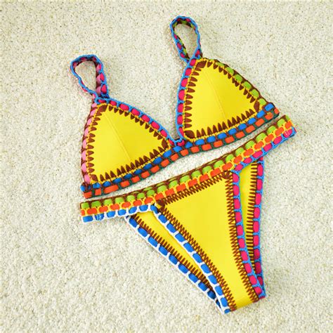 Online Kopen Wholesale Driehoek Bikini Badmode Uit China Driehoek