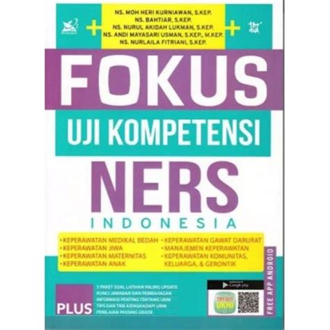 Jual Buku Ukom Ukni Fokus Uji Kompetensi Ners Indonesia Kab Sleman