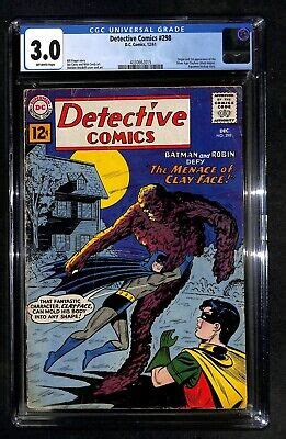 Detective Comics Cgc Origin St App Silver Age Clayface