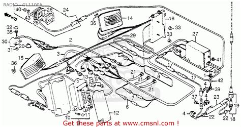 Breakdown Diagram Of A Honda Goldwing Honda Aspencade