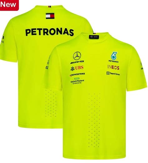 Mercedes AMG PETRONAS F1 2022 Team Set Up T-Shirt, Men's Fashion, Tops ...