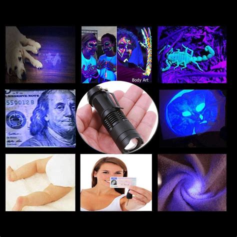 Cheap Cadia Uv Ultra Violet Led Flashlight Blacklight Light Nm