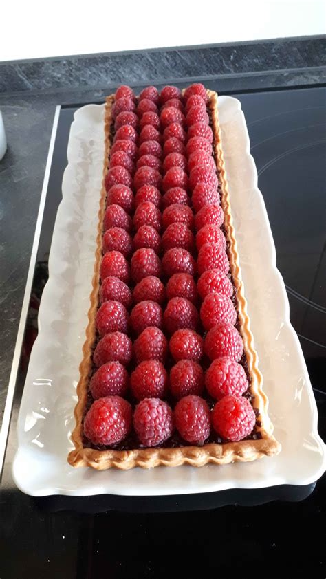 Ma Tarte Pistache Framboises Saveurs De Sandrine