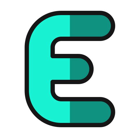 Letter E Generic Color Lineal Color Icon