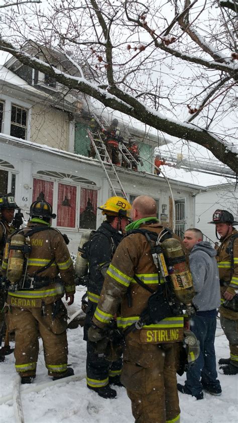 Working Fire In The Borough East Lansdowne Fire Company Volunteer