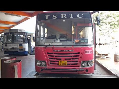 Hyderabad MGBS To Mancherial Bus Timings Bus Ticket Fare Tsrtc