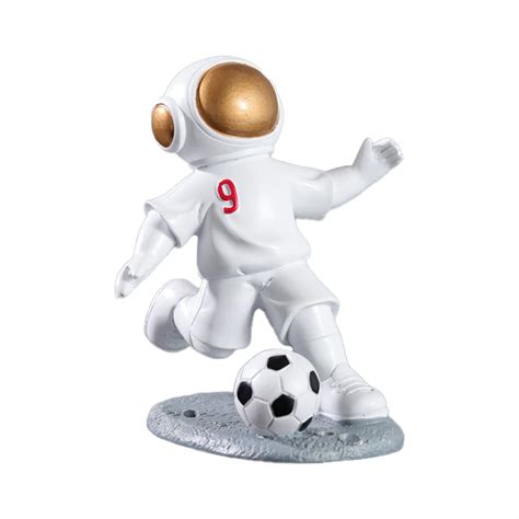 Desktop Ornament Astronaut Figurine Decor Polyresin Astronaut Statue