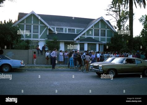 Marvin Gaye Home At 2101 Gramercy Place In Los Angeles 1984 Credit