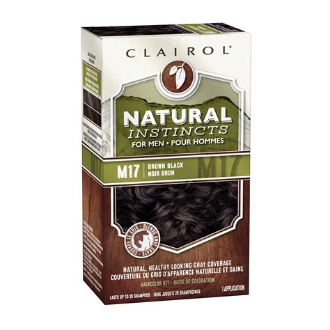 Clairol Natural Instincts Semi Permanent Hair Color Kit For Men 3 Pack