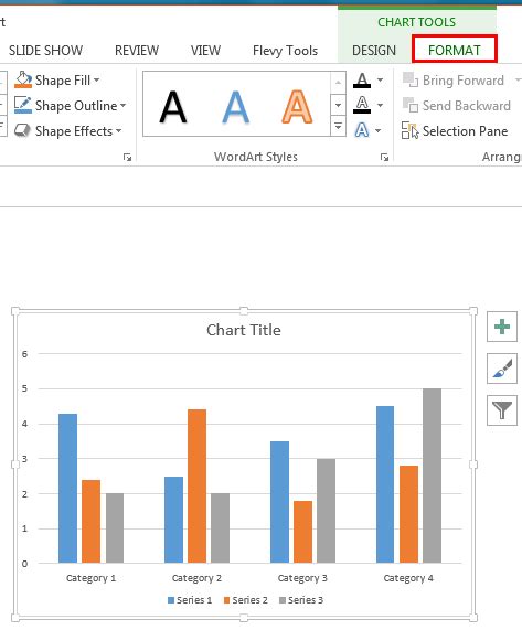 Changing Fill And Border Of Charts In Powerpoint 2013 For Windows