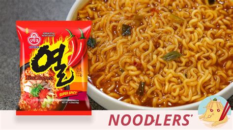 Ottogi Yeul Ramen Extra Spicy Instant Noodles YouTube