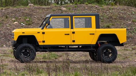 Munro Mk Pick Up Neue Variante Des Elektro Offroaders