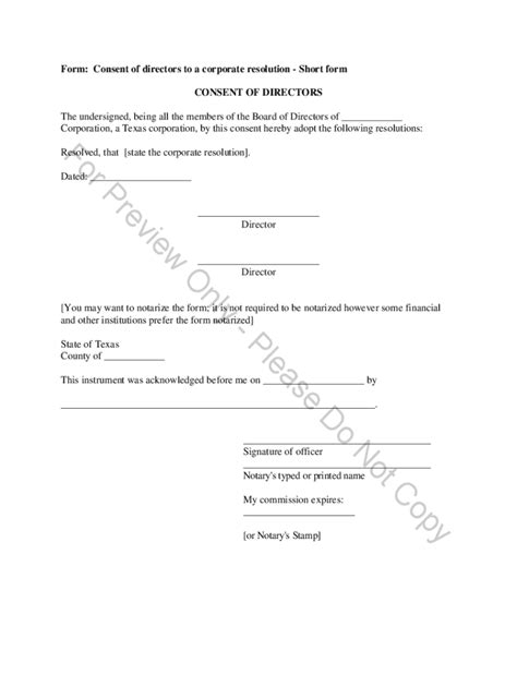 Unanimous Consent Example Fill Online Printable Fillable Blank Pdffiller