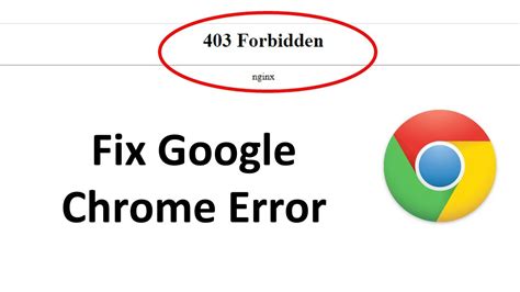 How To Fix 403 Forbidden Error On Google Chrome Robots Net