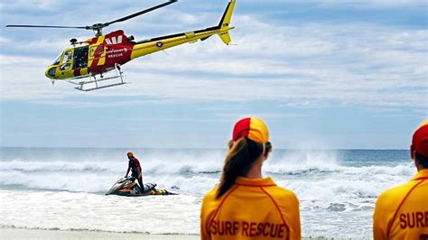 Surf Life Saving South Australia S Helicopter Beach Patrols Under Threat