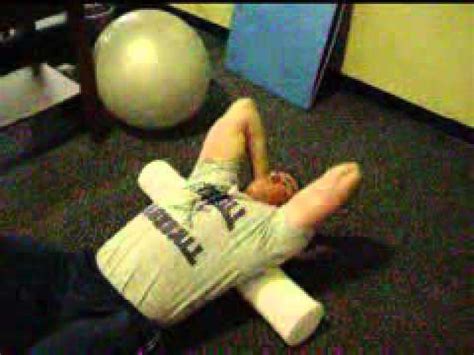 Thoracic Extensions On The Foam Roller YouTube