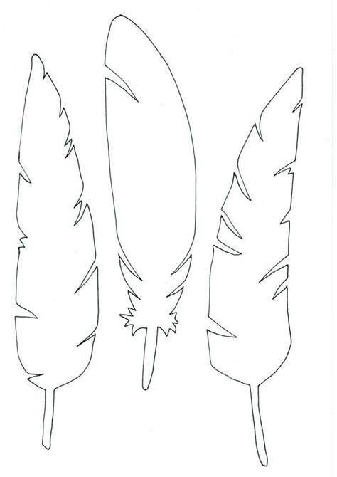 Pin By Janell Strong On Home Decor Feather Diy Feather Template