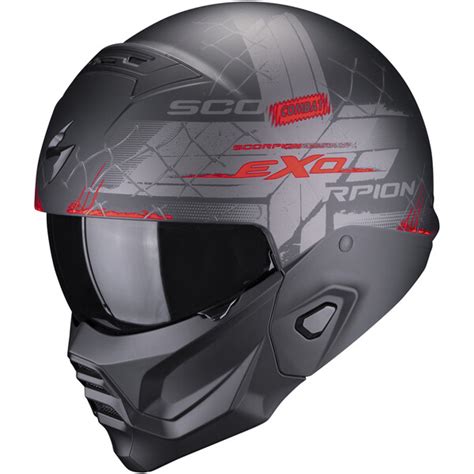 Casque Exo Combat Ii Xenon Scorpion Moto Dafy Moto Casque