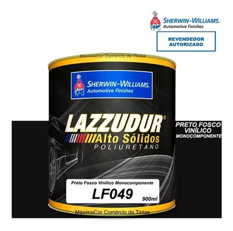 Preto Fosco Vin Lico Fundo Monocomponente Lazzuril Ml