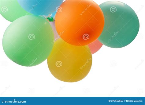 A Ballon Isolated On A White Background Stock Image Image Of Heart