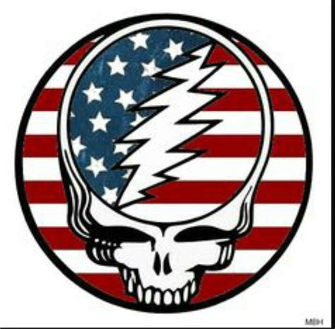 Happy 4th Of July Grateful Dead Poster Grateful Dead Image Grateful