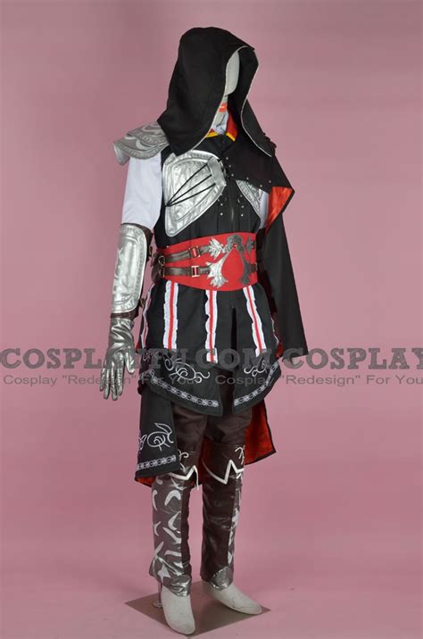 Custom Ezio Cosplay Costume Black From Assassins Creed