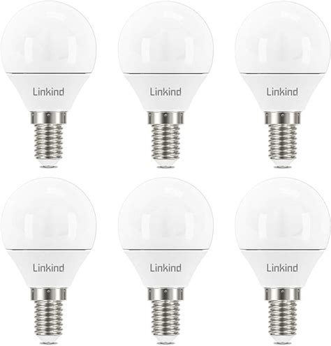 Linkind Bombilla Led E14 Regulable 45w Equivalente A 40w Luz Cálida