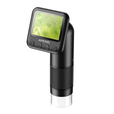 APEXEL APL MS008 12X 24X Magnification Handheld Digital Microscope