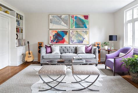 Purple Living Room Decorating Ideas Cabinets Matttroy