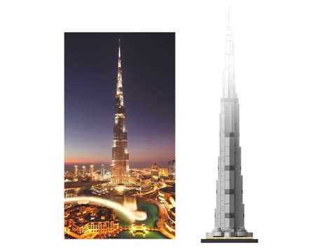 LEGO Architecture 21055 Бурдж-Халифа | playzone.com.ua