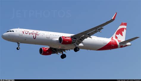 C Fjok Airbus A Air Canada Rouge John Hudson Photography