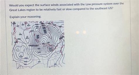 Solved Would you expect the surface winds associated with | Chegg.com