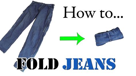 Army Packing Hack How To Ranger Roll Jeans Efficiently Folding