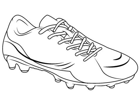 Desenho De Chuteira Para Colorir - Desenhos de Chuteiras para Imprimir e Colorir