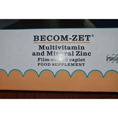 Jual Becom Zet Multivitamin Zink Box Shopee Indonesia