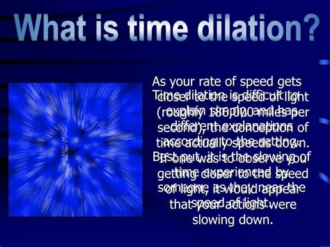 Ppt Time Dilation Powerpoint Presentation Free Download Id3739361