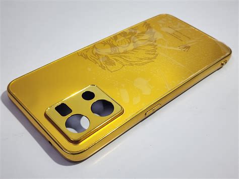 Oppo F Pro G Golden Back Cover Bt Limited Edition Store