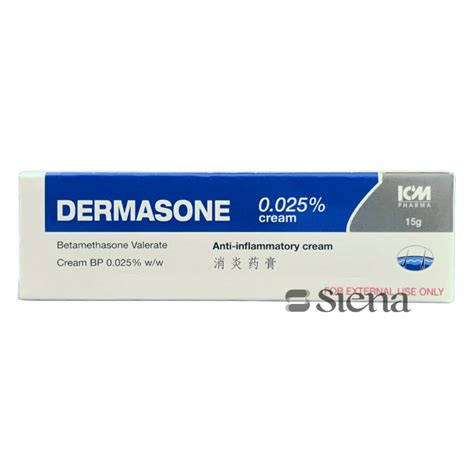 Dermasone Cream 0 025 15g Betamethasone Valerate Cream BP 0 025