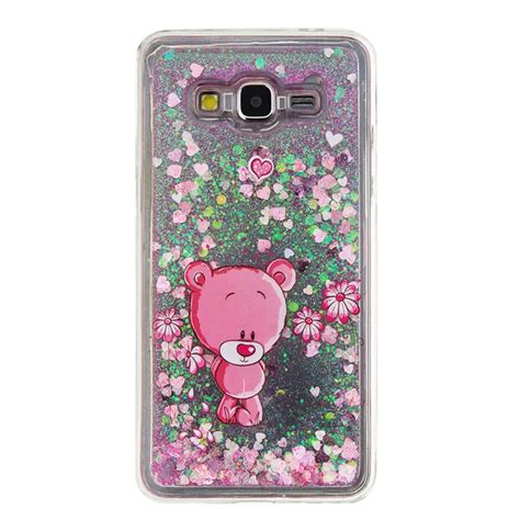 For Samsung Galaxy Grand Prime Case Soft TPU Glitter Dynamic Liquid