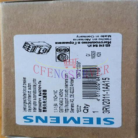 1PCS NEW Siemens 3RV2011 1AA15 Circuit Breaker EBay